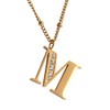 LuckyLy Collares para Mujer Inicial Acero Inoxidable Oro 18K Regalos