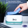 OMAIA 2-in-1 Dish Soap Dispenser with Sponge Holder - Smart