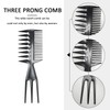 2 Pieces of Wide-tooth Combs, Styling Comb, Three-purpose Hair Comb,