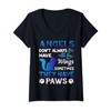 Womens Angels Don't Always Have Wings Sometimes They Have Paws