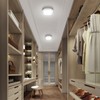 WhitePoplar Motion Sensor Ceiling Light Battery Operated, Wireless Motion Activated