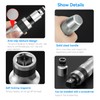 12 PCS Manual Impact Driver, S2 Alloy Steel Impact Driver