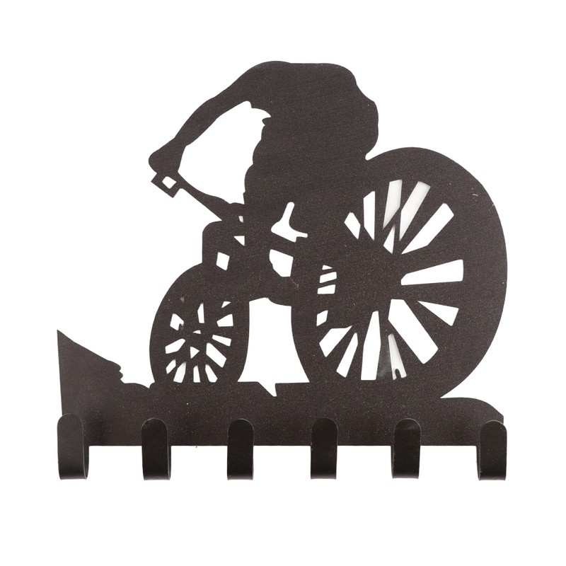 Wall Mounted Bag Hanger Mountain Bike Design Coat Rack Clothing
