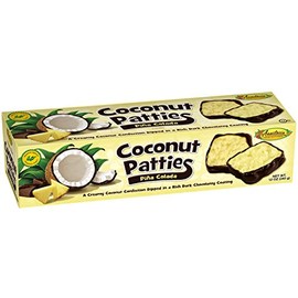 Florida's Finest Pina Colada Creamy Coconut Patties Dipped in Chocolate 12oz
