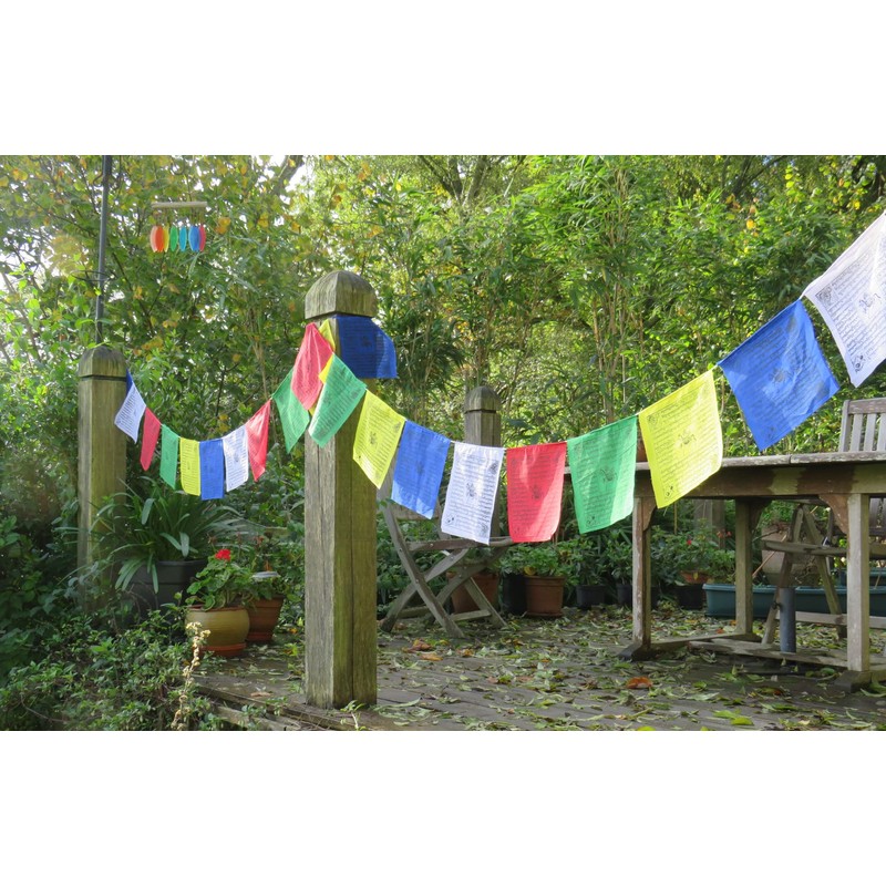 Cotton Tibetan Prayer Flags - Fair Trade - 25 flags