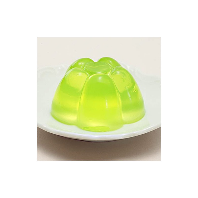 Ina Foods Konnyaku Agar Jelly Green Apple, 4.3 oz (125