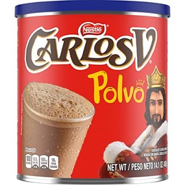 Nestle Carlos V Chocolate Drink Mix, 14.1-Ounce Containers (Pack of 12)