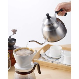 Yoshikawa SJ1715 My Drip Coffee Pot, 0.4 fl oz (1.1 L), Induction Compatible, Made in Japan, Gift Wrapping Specifications