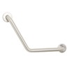 12-inch x 12-inch Boomerang Shaped Shower Grab Bar, Stainless Steel