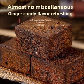 Handmade brown sugar cube, 8.64 ounces (245 grams), pure sucrose, Yunnan TURNWIST black sugar brown sugar