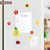 20 Pcs Flower Cute Fridge Magnets, Rose Sunflower Daisy Refrigerator