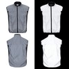 BTR High Visibility Reflective Silver Running and Cycling Gilet and