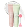 Facial Exfoliating Gel,Purifying Exfoliating Gel,Exfoliat-ing Face Wash Scrub with Collagen