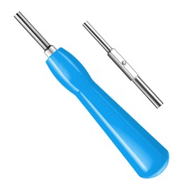 Gamebit Security Screwdrive, Double-End Game Bit Screwdriver, Small Gamebit Screwdriver Tool Kit for Opening Game Cartridges(4.5mm 3.8mm, Blue)
