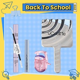 Upgraded 2in1 Bond & Seal | Waterproof, Long-Lasting, Pool-proof, Latex-free, Tear-proof Longlasting:_Eyelash Curler