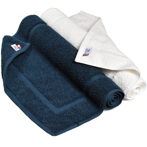 Bloom Imabari Towel Certified Leon Bath Mat Set of 2