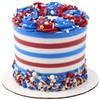 DECOPAC Firecracker Deluxe Fusion Mix, 26oz, Fancy Patriotic Candy Sprinkles