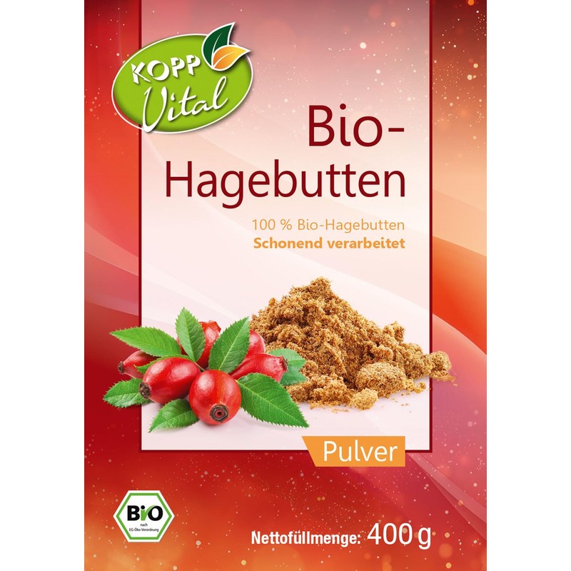 KOPP Vital® Organic Rosehip Powder 400 g