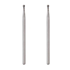 PROXXON No. 28222 Diamond Bits [Round 0.07 inch (1.8 mm), Shaft Diameter 0.09 inch (2.35 mm)]