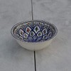 Bakir Salad Bowl Diameter 20 cm Blue