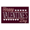 CafePress Happy Valentine's Day Rectangle Bumper Sticker Car Decal