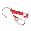 Diving Stainless Steel Single Hook Diving Reef Hook with Lanyard