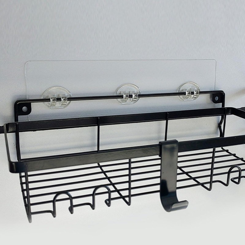 ZAAWUUT Shower Caddy Adhesive Replacement Hooks,Strong Adhesive Sticker Hook,No Drilling