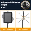 EthPul 2 Pack Sign Holder Stand 8.5x11 inch, Height Adjustable