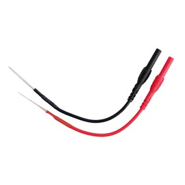 XLLForce 2Pcs Silicon Flexible Spoon Back Probes, Back Probe Kit Pins Automotive Compatible with 4mm Banana Plug Test Leads for Multimeter Voltage Testing Detect Automobile Electrical Circuit