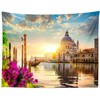 CORFOTO 2.1x1.5m Italy Landmark City Water City Venice Sunset Background