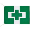 Green Cross Flag, Safety and Health Flag, Small, 27.6 x