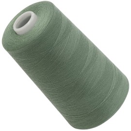 AERZETIX - C72767 - Sewing Thread Cone 120 (40/2) 4000 m - Made of Polyester - Manufacture, Haberdashery, Yarn, Cord, Sewing, Clothing, Thread - Colour Grey - Green - Pastel