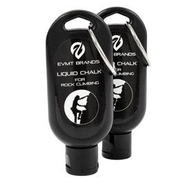 EVMT Brands Liquid Chalk, Mess-Free Rock Climbing Chalk. Sweat-Resistant and Long Lasting for Stronger Grip and Better Climbing Performance. Chalk in a Bottle for Men and Women.