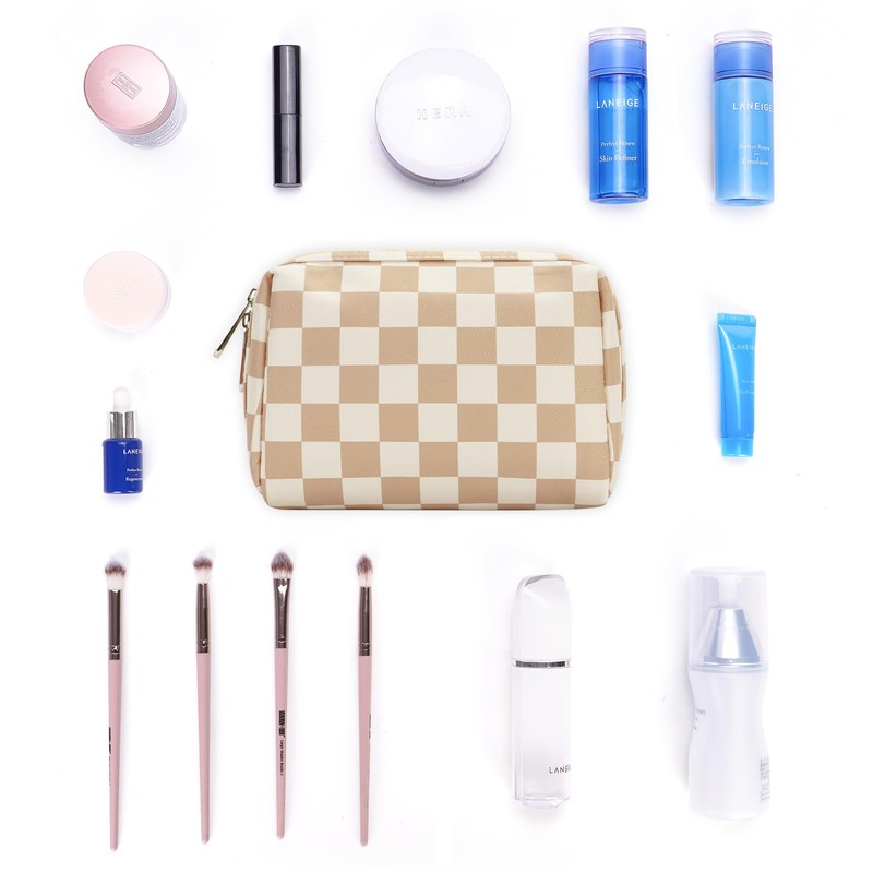 Small Makeup Bag for Purse Travel Makeup Pouch Mini Cosmetic