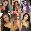 Beyond Beauty Braiding Hair pre stretched, Braids Synthetic Fiber Ombre