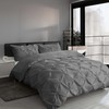 MH Traders King Size Duvet Cover Sets with Pintuck Design