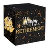 Fowecelt Happy Retirement Party Box, Well Wish and Advice Decorations