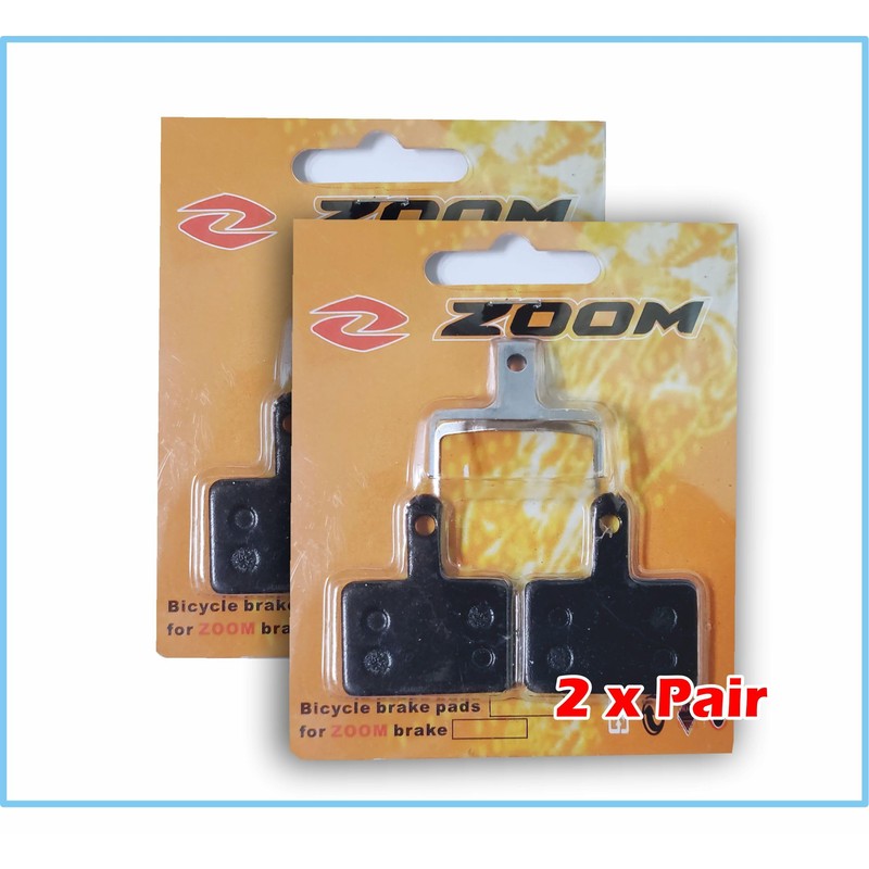 ZOOM 2 X Pair Brake Pads For Zoom Mechanical and