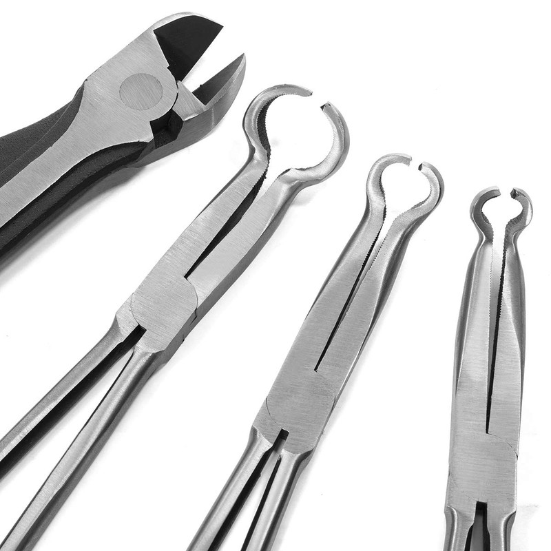 XtremepowerUS 9pc 11" inch Long Reach Plier Mechanics Electricians Craft