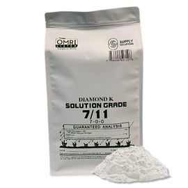 Supply Solutions 7/11 (7-0-0) - 7% Nitrogen and 11% Calcium, Water Soluble Calcium Fertilizer - Plant Food for Vegetable and Fruit Crops, and Other Plants - Elevates Soil and Boost Crop Yield (5lbs)
