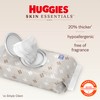 HUGGIES Huggies Skin Essentials Baby Wipes, Hypoallergenic, 99% Water, 6