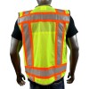 Rexzus Vero1992 Reflective Vest Class 2 Heavy Woven Two Tone