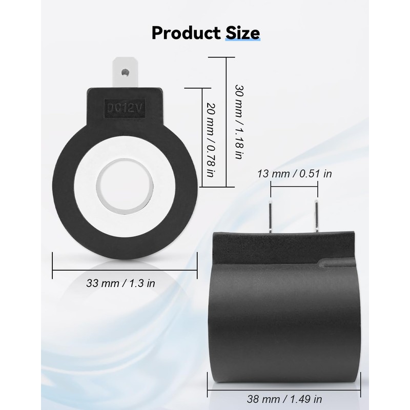 6301012 12V Solenoid Valve Coil Fit for HydraForce Valve Stem
