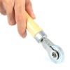 Eacam Wooden Handle Bearing Roller Tire Repair Tool with 4cm