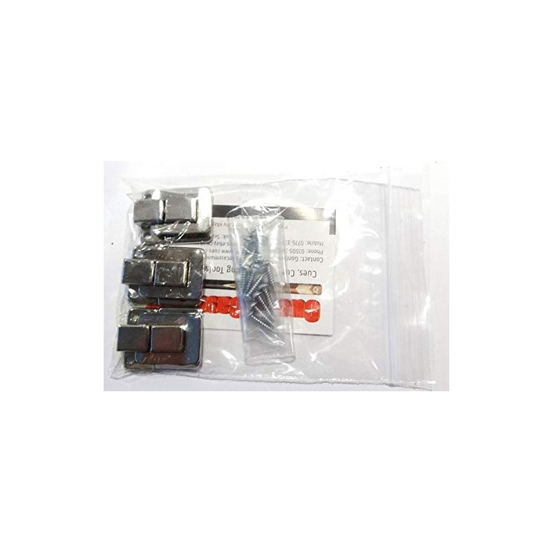 Leather Cue Case Catches, Clips, Clasps, fasteners... Nickel Plated