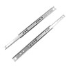 BE-TOOL Drawer Runners Width 17mm 2 Pieces Metal Ball Bearing