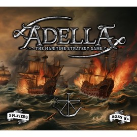 ADELLA | The Maritime Strategy Board Game For 2 Players | Outmanoeuvre your Opponents to Conquer the Seas | Best New Strategy Board Game 2024 | 15 Mins Playing Time