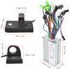 LCD Display Panel Brushless Controller Kit for Electric Bicycle Electric