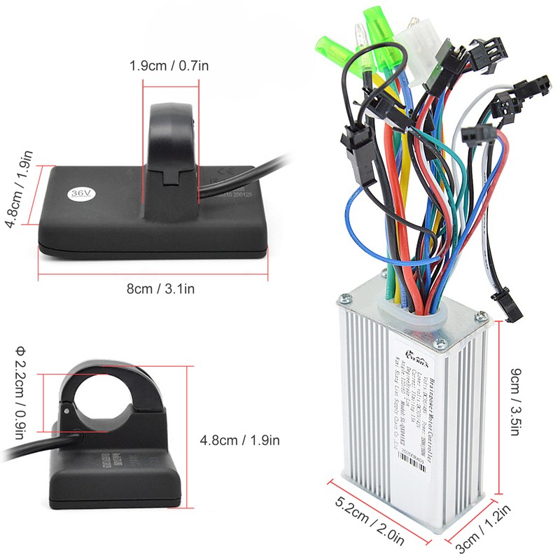 LCD Display Panel Brushless Controller Kit for Electric Bicycle Electric