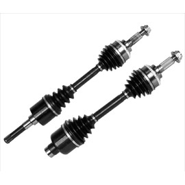 DTA MZ23172052A front Left Right Pair - 2 New Premium CV Axles Compatible with 2010-2012 Ford Fusion 2.5L Automatic Only; 2010-2011 Mercury Milan 2.5L Automatic; Excludes Hybrid Model